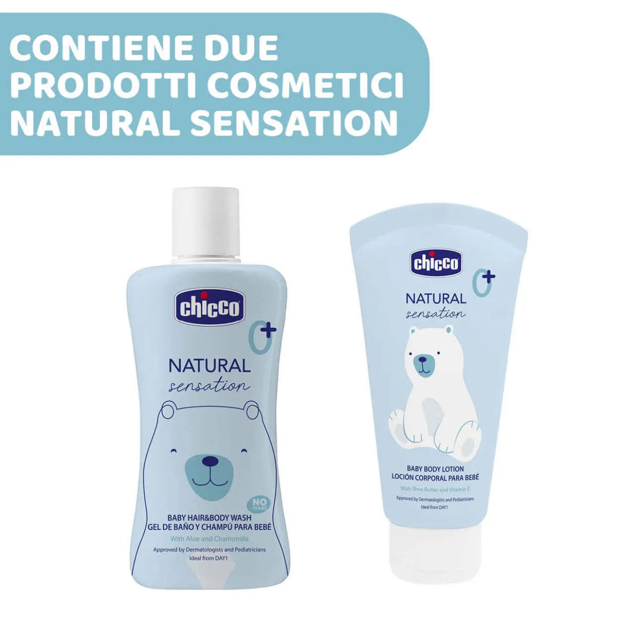 Baby Cosmetic Set Natural Sensation - Daily Care