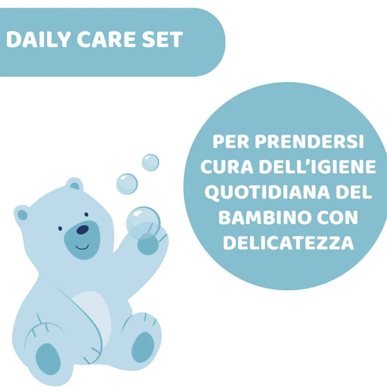 Baby Cosmetic Set Natural Sensation - Daily Care