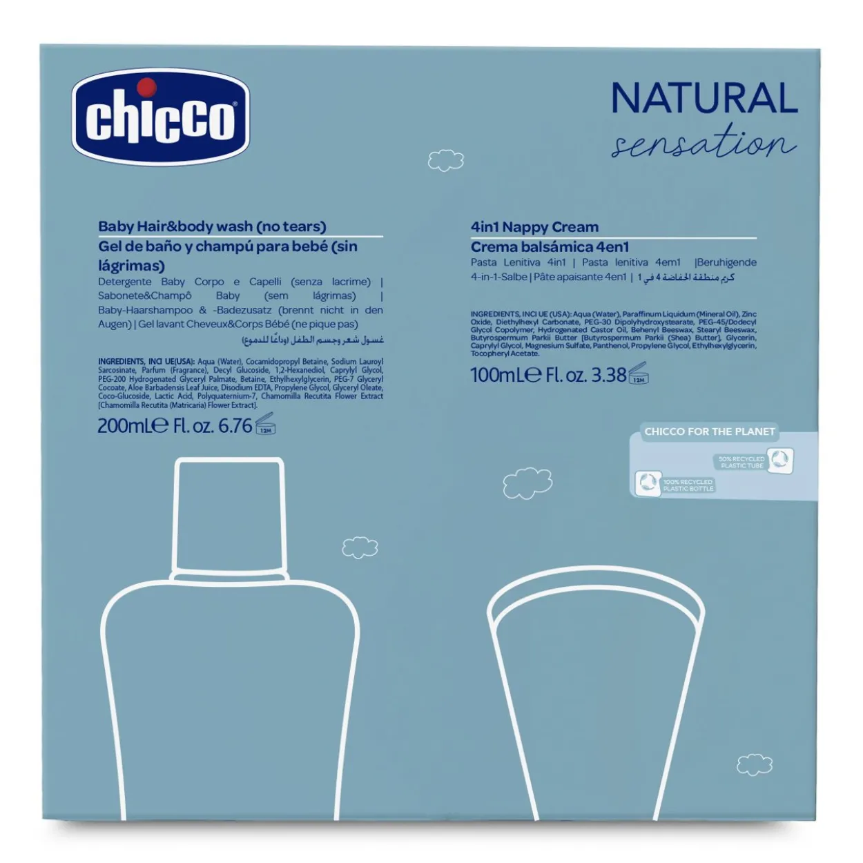 Baby Cosmetic Set Natural Sensation - Daily Protection
