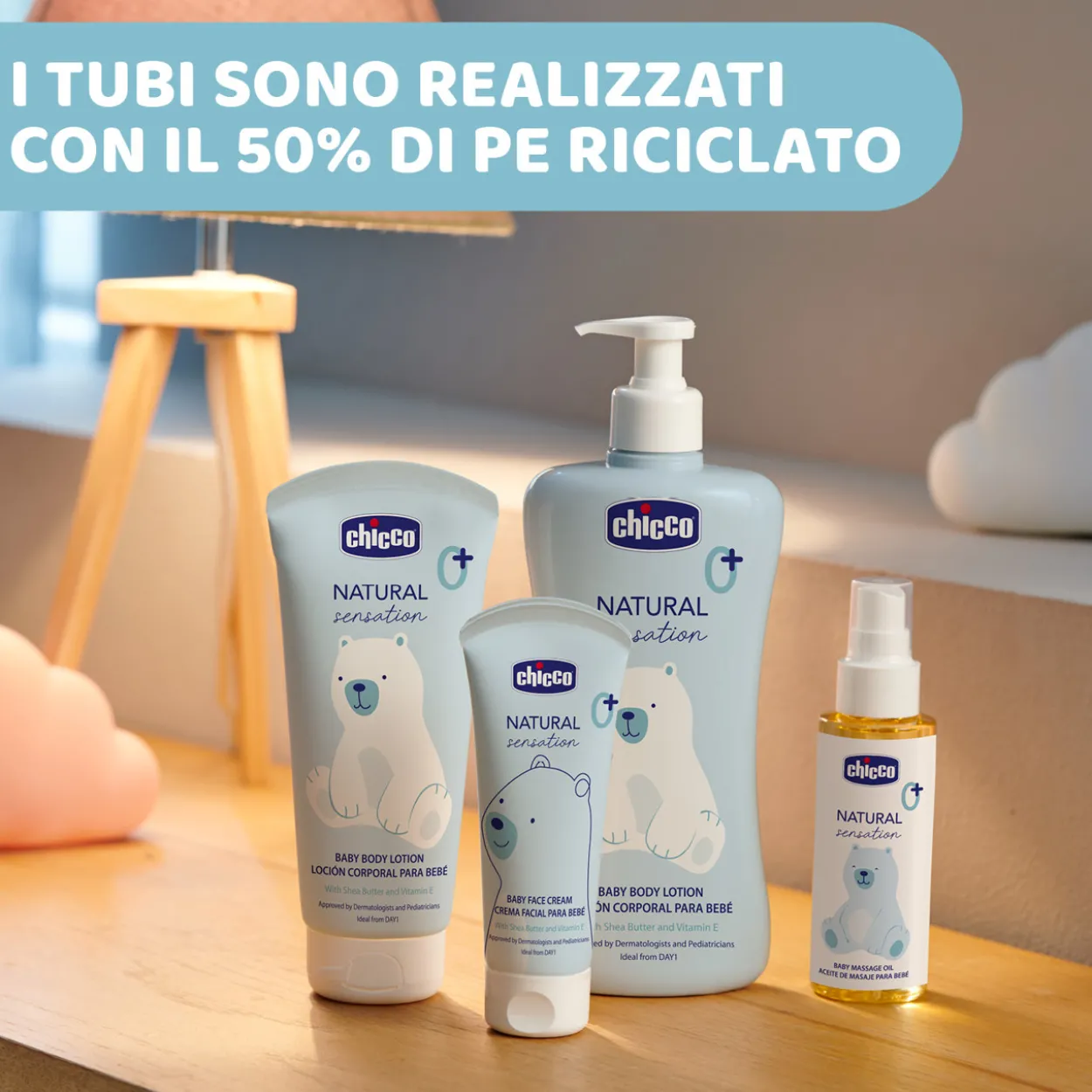 Baby Crema Viso Natural Sensation