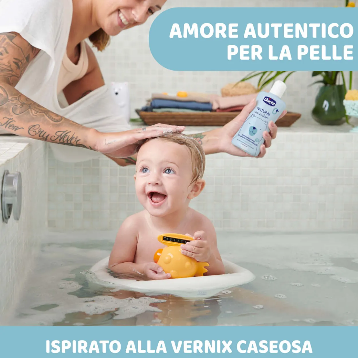 Baby Detergente Corpo e Capelli Natural Sensation