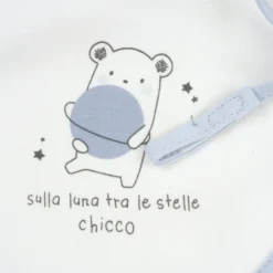 Bavaglino con laccetto porta succhietto