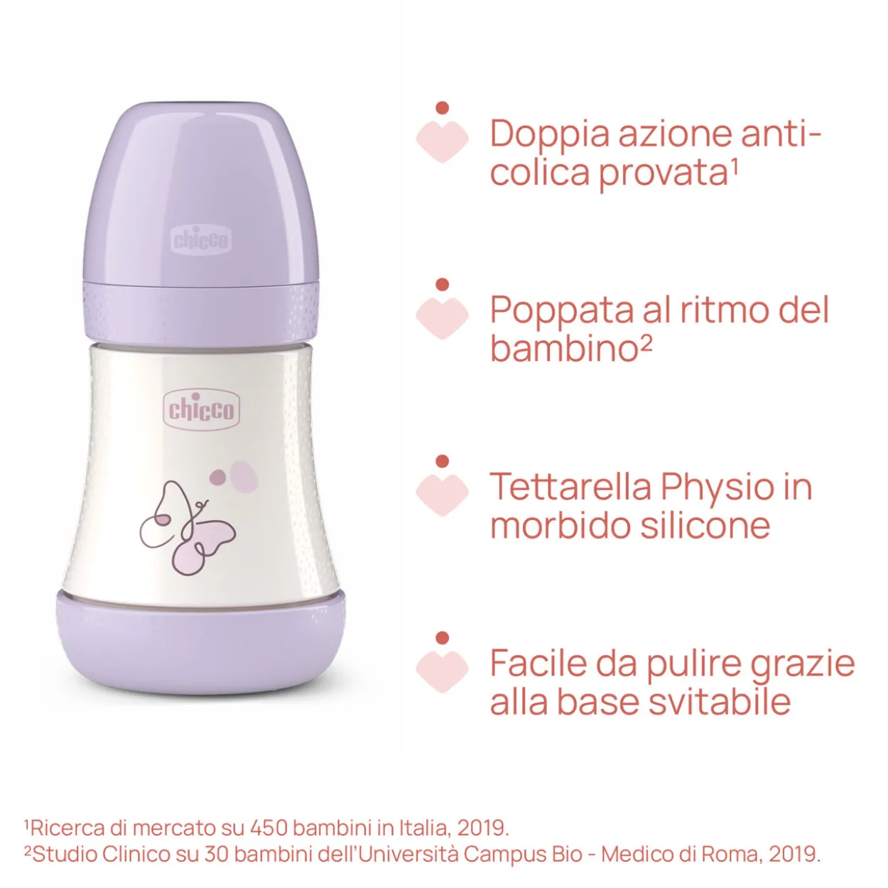 Biberon Perfect 5 Flusso lento (150 ml)