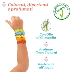 Braccialetti profumati con olio di Citronella
