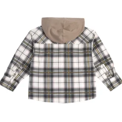 Camicia fantasia con cappuccio