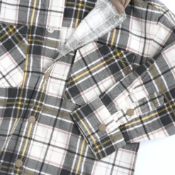 Camicia fantasia con cappuccio