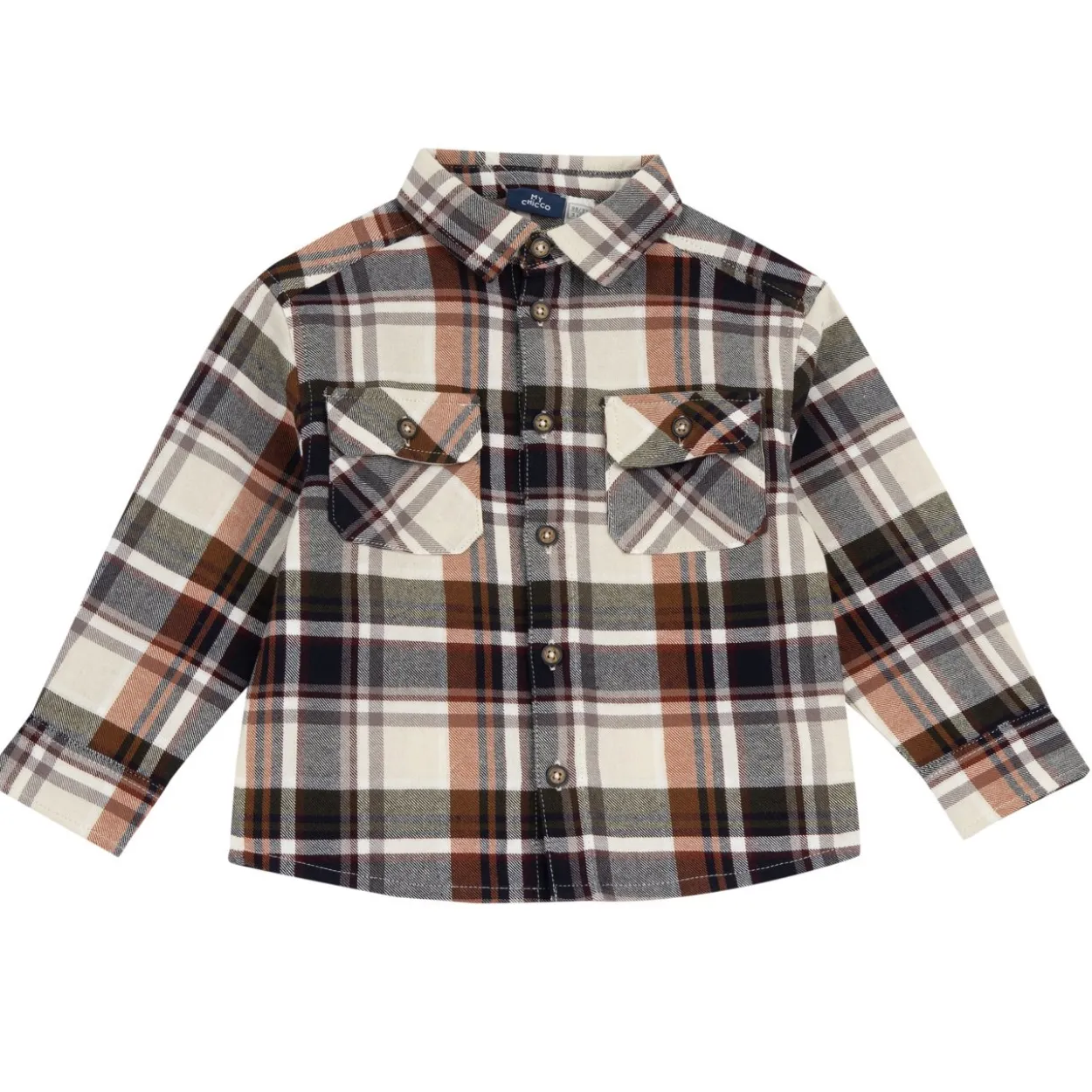 Camicia manica lunga fantasia