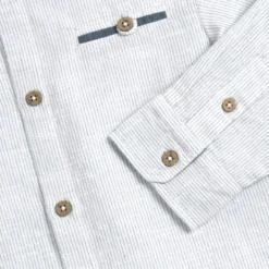 Camicia manica lunga rigata