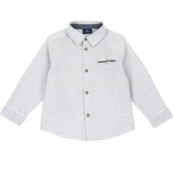 Camicia manica lunga rigata