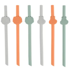 Cannucce in silicone - 6pcs