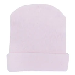 Cappello in maglia con risvolto