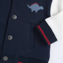 Cardigan aperto con bottoni automatici