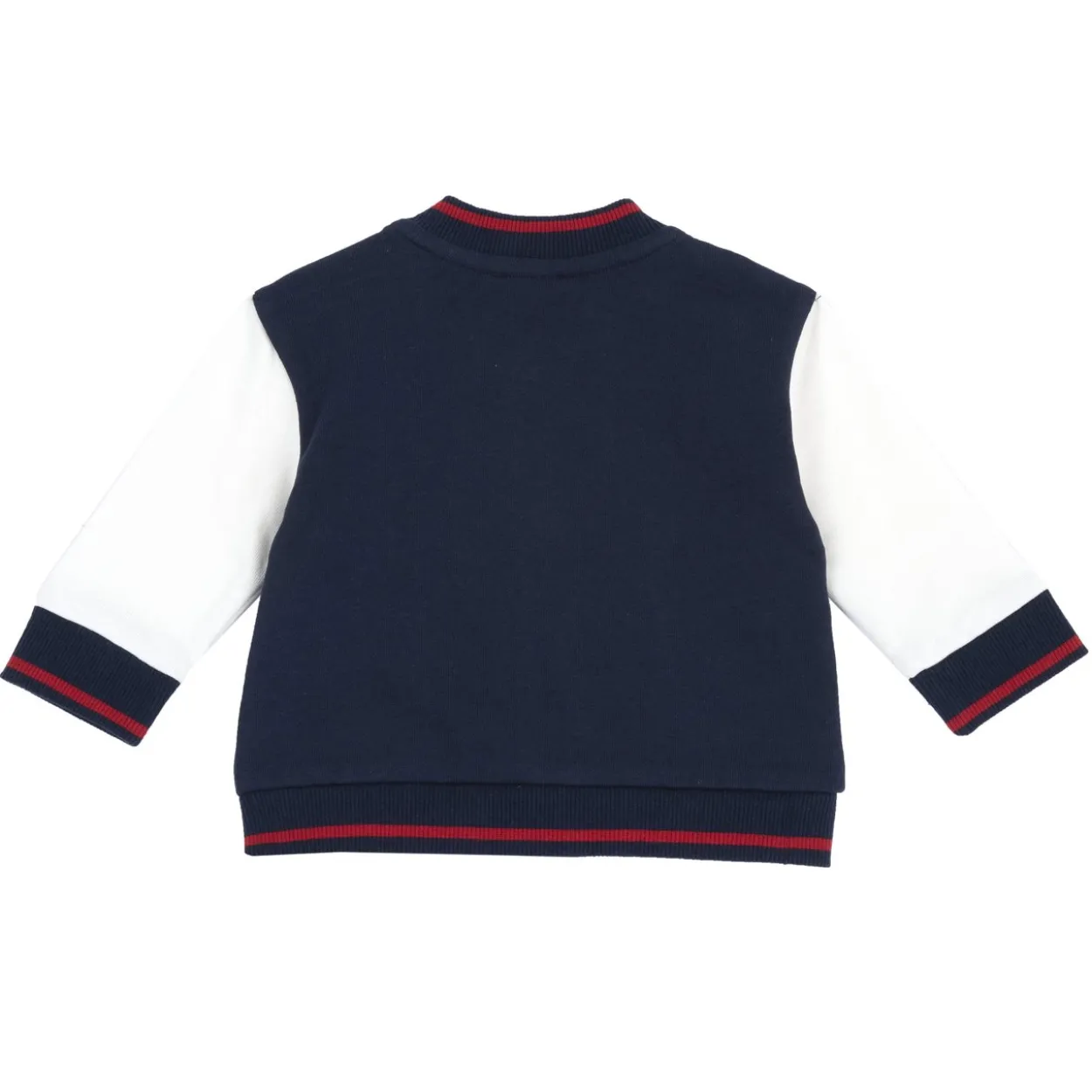 Cardigan aperto con bottoni automatici