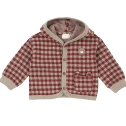 Cardigan con cappuccio