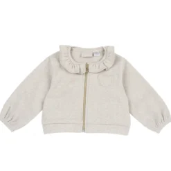 Cardigan con zip