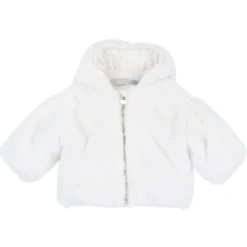 Cardigan con zip e cappuccio