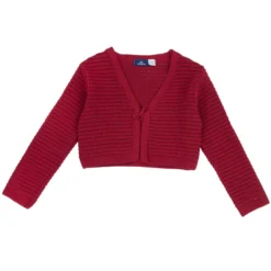 Cardigan corto traforato