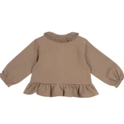 Cardigan in felpa