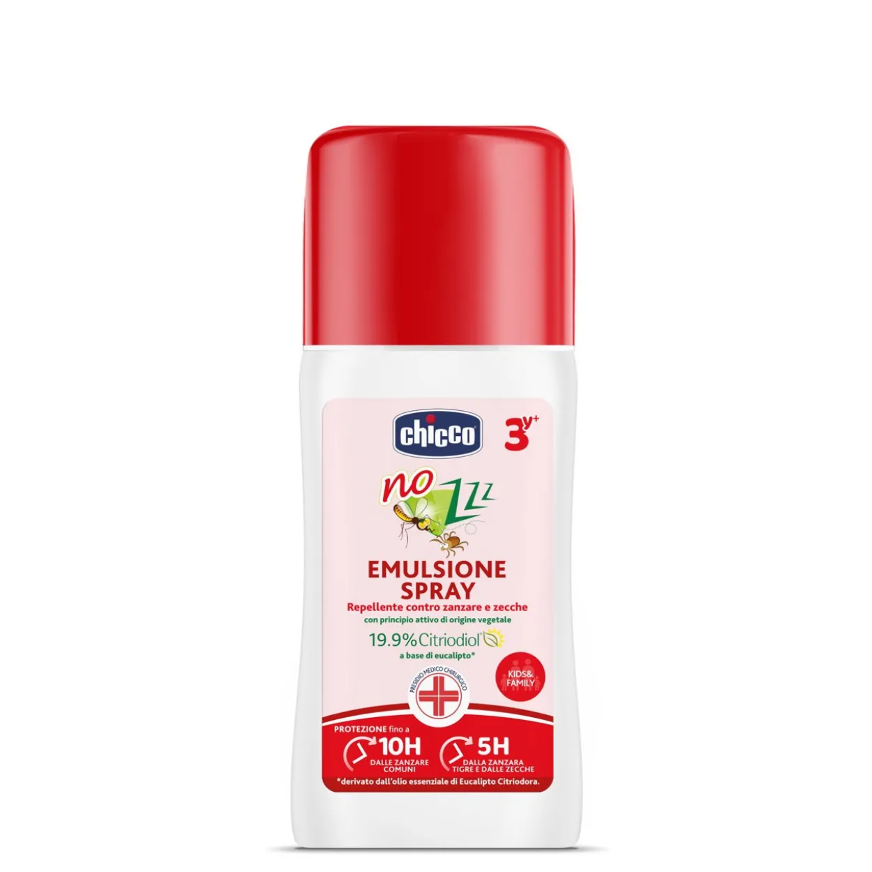 Chicco NoZzz Emulsione Spray Insetto Repellente.