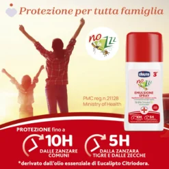Chicco NoZzz Emulsione Spray Insetto Repellente.