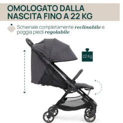 Chicco WE 2, Passeggino Aereo e Viaggio