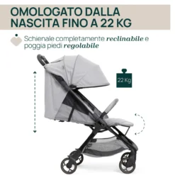 Chicco WE 2, Passeggino Aereo e Viaggio