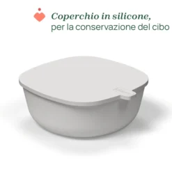 Ciotola con coperchio 6m+