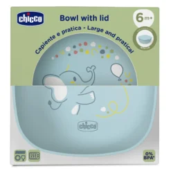 Ciotola con coperchio 6m+