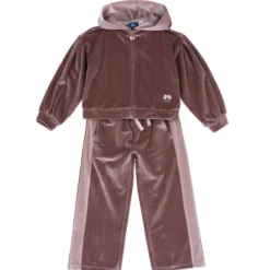 Completo felpa con cappuccio e pantaloni