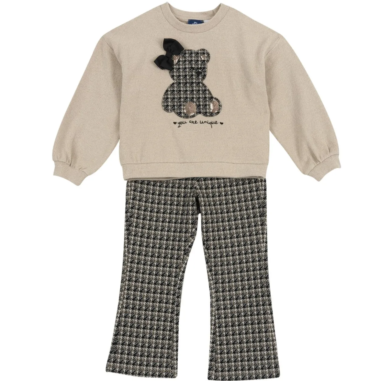 Completo felpa con leggings
