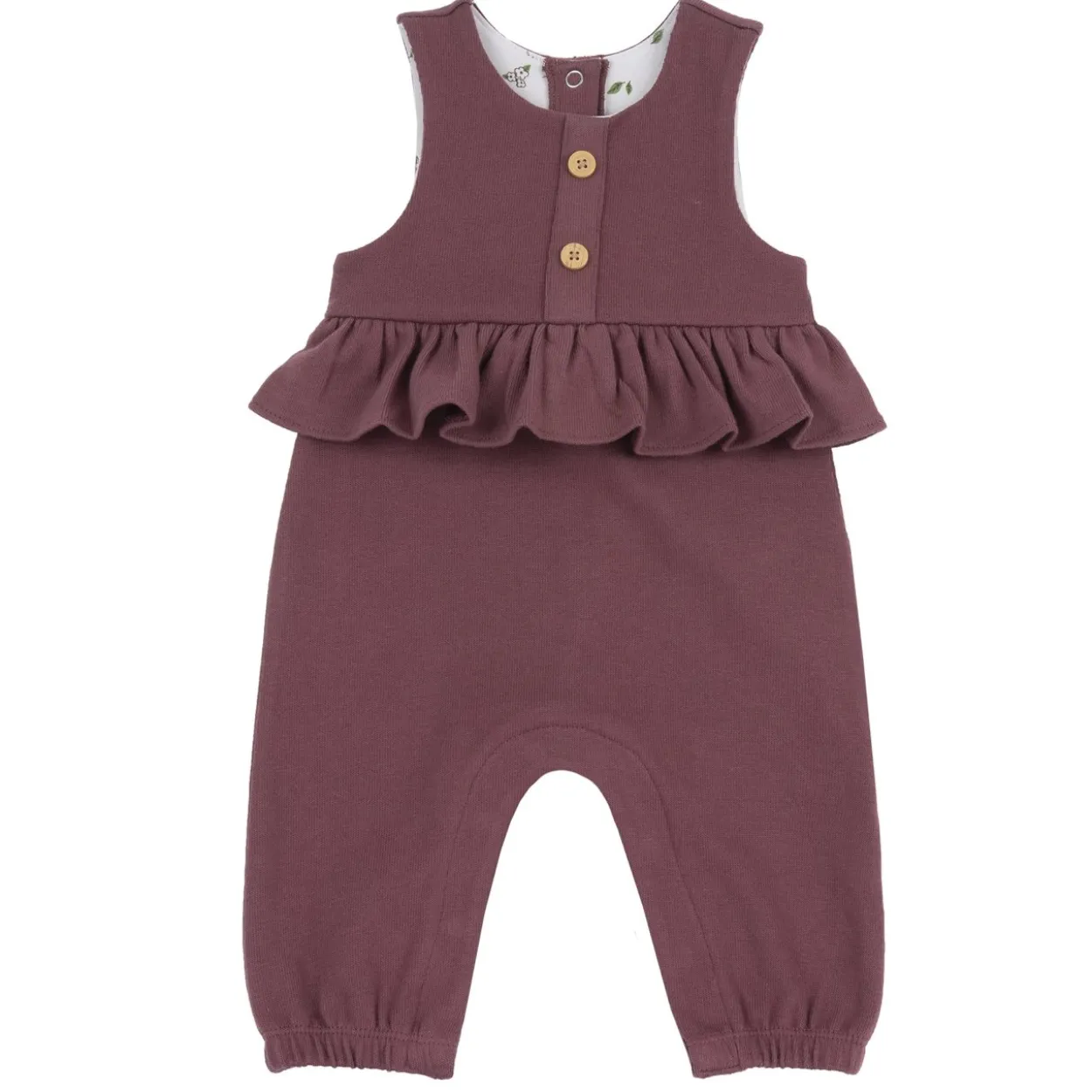 Completo maglia con salopette lunga