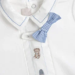 Completo maglia e pantaloni con piedini