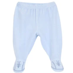 Completo maglia e pantaloni con piedini