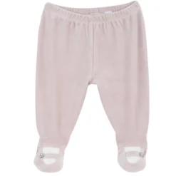 Completo maglia e pantaloni con piedini