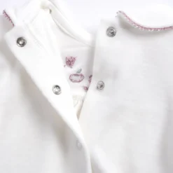 Completo maglia e pantaloni con piedini