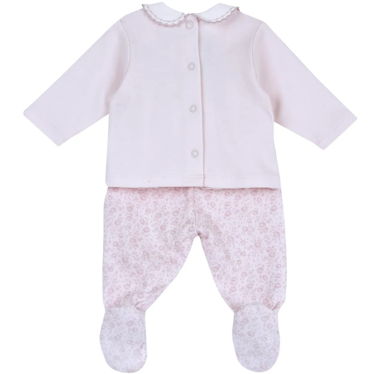 Completo maglia e pantaloni con piedini