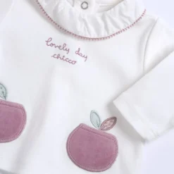 Completo maglia e pantaloni con piedini
