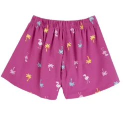 Completo maglietta con pantaloni corti fantasia