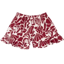 Completo maglietta con pantaloni corti stampati
