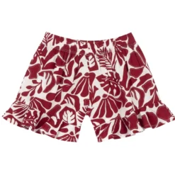 Completo maglietta con pantaloni corti stampati