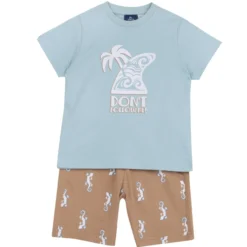 Completo maglietta manica corta con pantaloni corti