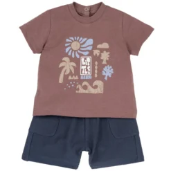 Completo maglietta manica corta con pantaloni corti
