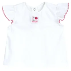 Completo maglietta manica corta con salopette corta