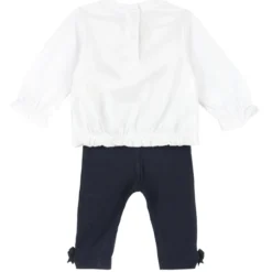 Completo maglietta manica lunga con leggings