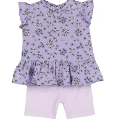 Completo manica corta con pantaloni corti