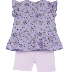 Completo manica corta con pantaloni corti