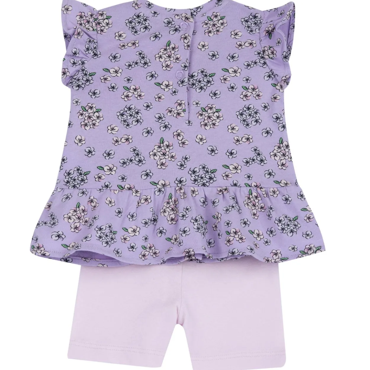 Completo manica corta con pantaloni corti