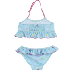 Costume due pezzi con stampa fantasia