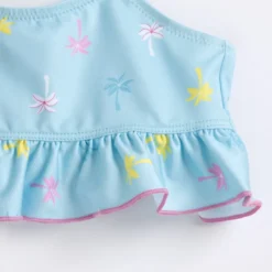 Costume due pezzi con stampa fantasia