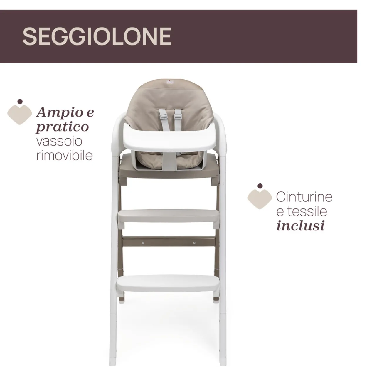 Crescendo Up sedia evolutiva